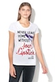 Love Moschino Tricou cu imprimeu grafic Femei