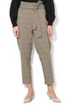 Vila Pantaloni conici cu imprimeu houndstooth Drola Femei