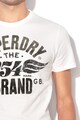 SUPERDRY Tricou cu imprimeu text Built To Last Barbati