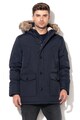 SUPERDRY Geaca parka cu blana sintetica detasabila Everest Barbati