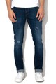 GUESS JEANS Madison szűkülő fazonú farmernadrág szaggatott hatással férfi