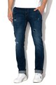 GUESS JEANS Madison szűkülő fazonú farmernadrág szaggatott hatással férfi