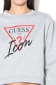 GUESS JEANS Bluza sport cu imprimeu logo Femei