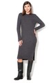 Vero Moda Rochie tip pulover cu striatii si terminatie cu slit lateral Rozina Femei