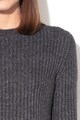 Vero Moda Rozina bordázott pulóverruha oldalhasítékokkal női