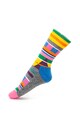 Happy Socks Sosete unisex lungi cu model geometric Barbati