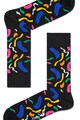 Happy Socks Sosete lungi unisex Brush Stroke Femei