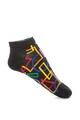 Happy Socks Sosete unisex pana la glezna cu model geometric Barbati