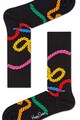 Happy Socks Sosete scurte unisex cu imprimeu Femei