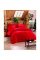 Cotton Box Комплект спално бельо  100% сатиниран памук, 200x220 см, Червен Мъже