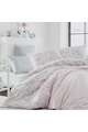 Nazenin Home Спален комплект  100% памук ранфорс, 200x220 см, Сив/Розов Жени