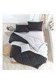 EnLora Home Комплект спално бельо  65% памук, 35% poliester, 200x220 см, Черен/Сив Жени