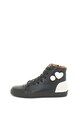 Love Moschino Műbőr plimsolls cipő fémrátétekkel női