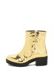 Love Moschino Ghete de piele ecologica, cu logo stantat Femei