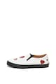 Love Moschino Pantofi slip-on cu detaliu brodat Femei