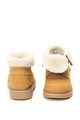 Zee Lane Bocanci de piele nabuc cu captuseala de blana shearling sintetica Baieti