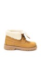 Zee Lane Bocanci de piele nabuc cu captuseala de blana shearling sintetica Baieti