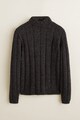 Mango Malevich bordázott pulóver férfi