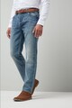 NEXT Lyocelltartalmú slim fit farmernadrág övvel férfi