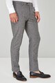 NEXT Pantaloni eleganti slim fit din amestec de lana Donegal Barbati