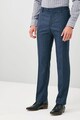 NEXT Pantaloni eleganti slim fit din amestec de lana, cu model in carouri Barbati