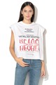Cheap Monday Organikus pamut póló párnázott vállrésszel női