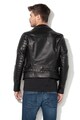 Diesel Black Gold Jacheta biker de piele Barbati