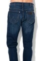 Wrangler Blugi conici regular fi cu aspect decolorat Slider Barbati