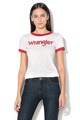 Wrangler Tricou cu imprimeu logo Ringer Femei