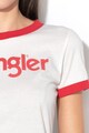 Wrangler Tricou cu imprimeu logo Ringer Femei