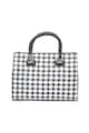 Liu Jo Geanta tote cu imprimeu houndstooth Manhattan Femei