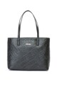 Love Moschino Geanta shopper de piele ecologica, cu detalii logo in relief Femei