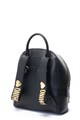 Love Moschino Rucsac de piele ecologica, cu aplicatii in forma de inima Femei