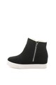 Steve Madden Pantofi sport cu toc wedge ascuns si cu fermoar Wanda Femei