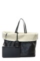 Steve Madden Geanta tote cu garnitura de blana shearling sintetica Carin Femei