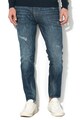 GUESS JEANS Blugi slim carrot cu rupturi decorative Charlie Barbati