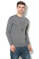 GUESS JEANS Пуловер с вълна и лого Мъже