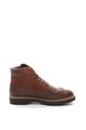 Trussardi Brogue cipő nyersbőr betétekkel férfi