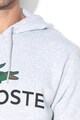 Lacoste Logómintás kapucnis pulóver kenguruzsebbel férfi