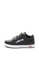Levi's Kids Pantofi sport de piele ecologica, cu benzi velcro Granit Fete