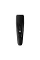 Philips Set aparat de tuns  Seria3000 + trimmer nas si urechi /85, pieptene ajustabil, 0.5-23mm, 13 trepte, Lame lavabile, Negru/Argintiu Barbati