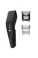 Philips Set aparat de tuns  Seria3000 + trimmer nas si urechi /85, pieptene ajustabil, 0.5-23mm, 13 trepte, Lame lavabile, Negru/Argintiu Barbati