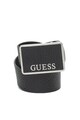 GUESS Curea de piele cu catarama plata Barbati