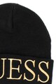 GUESS Caciula elastica, cu logo Femei