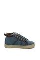 U.S. Polo Assn. Pantofi sport mid-high de piele ecologica si material textil Vait Baieti