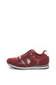 U.S. Polo Assn. Pantofi sport de piele intoarsa si material textil Werner Barbati