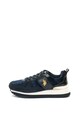 U.S. Polo Assn. Pantofi sport de piele si material textil cu insertii catifelate Tabitha Femei