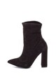 Zee Lane Collection Botine de lurex cu toc masiv Femei