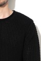 Jack & Jones Пуловер James с едра шарка и свободна кройка Мъже