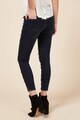 Oltre Skinny fit crop fazonú farmernadrág gyöngyökkel női